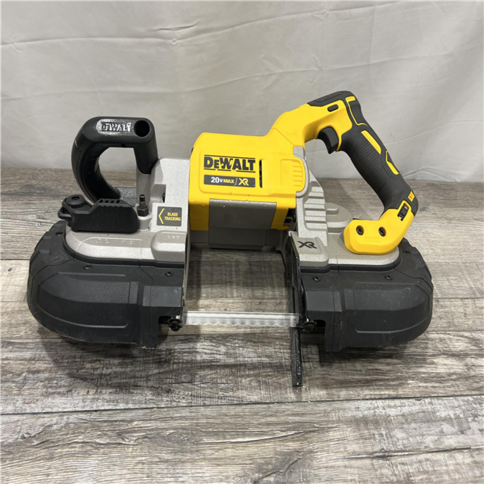 AS-IS DEWALT 20V MAX XR Cordless Li-Ion 5 Band Saw (Bare) DCS374B