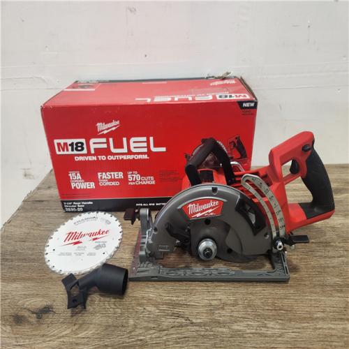 Phoenix Location Appears NEW Milwaukee M18 FUEL 18V Lithium-Ion Cordless 7-1/4 in. Rear Handle Circular Saw (Tool-Only) 2830-20