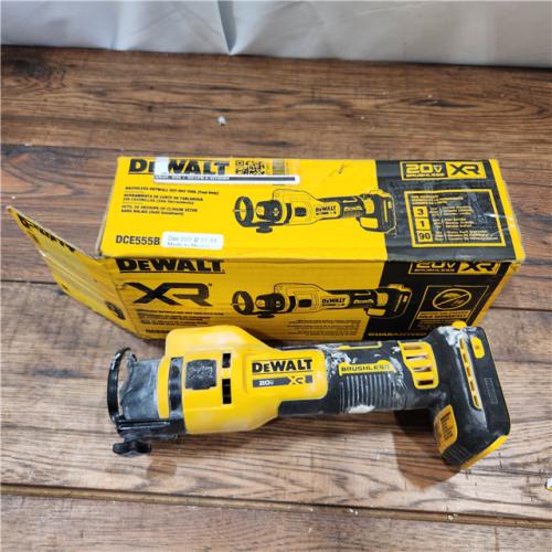 AS-IS DeWalt DCE555B 20V Cordless Rotary Drywall Cut-Out Tool (Tool Only)