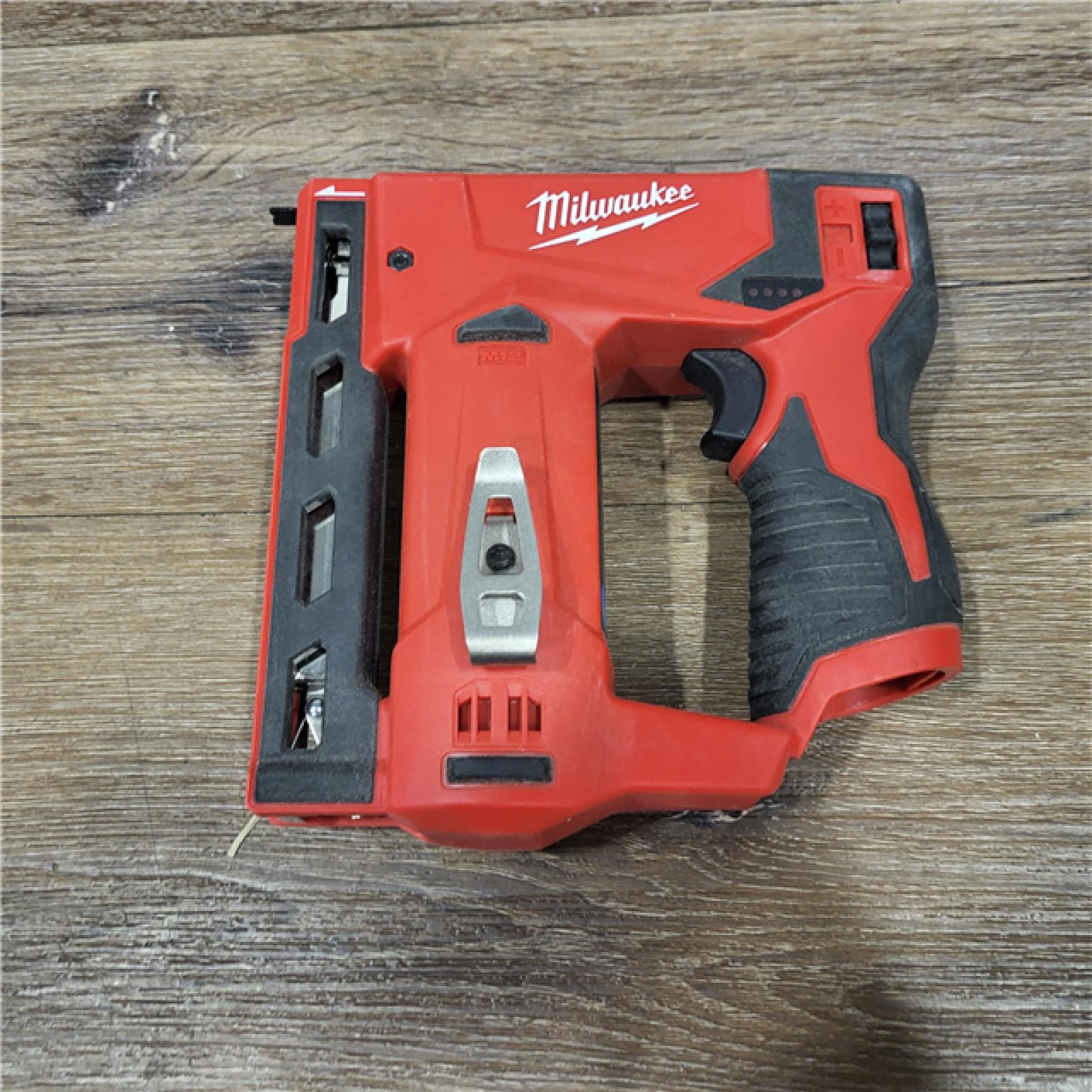 AS-IS Milwaukee Tool M12 3/8  Crown Stapler (Tool Only)