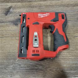 AS-IS Milwaukee Tool M12 3/8  Crown Stapler (Tool Only)