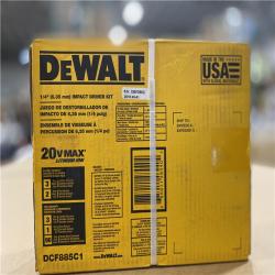 NEW! - DEWALT 20V MAX Cordless 1/4 in. Impact Driver, (1) 20V 1.3Ah Battery, Charger, and Bag