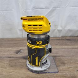 AS-IS Dewalt 20V MAX XR Brushless Cordless Compact Router (Tool Only)