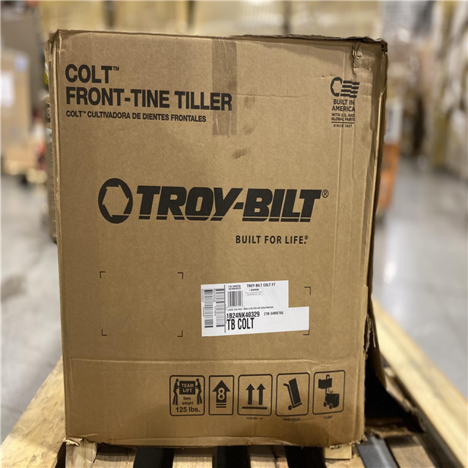 DALLAS LOCATION - Troy-Bilt Colt 13 In. to 24 In. 208cc Front Tine Tiller