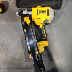 HOUSTON LOCATION - AS-IS DeWalt 20V MAX Collated Cordless Framing Nailer Tool Kit with Rafter Hook