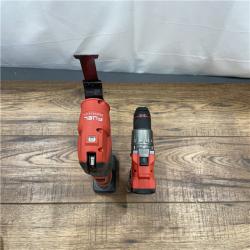 AS-IS Milwaukee M12 FUEL 12-Volt Lithium-Ion Brushless Cordless Hammer Drill and Impact Driver Combo Kit