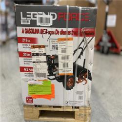 DALLAS LOCATION - Legend Force 20 in. 212 cc Gas Rear Tine Tiller, Forward/Reverse