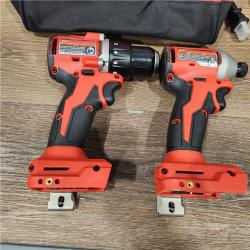 AS-IS Milwaukee M18 Compact Brushless 2-Tool Combo Kit