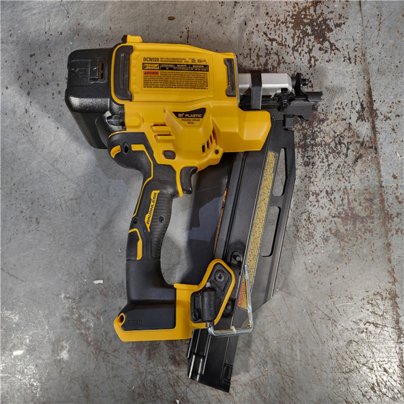 HOUSTON LOCATION - AS-IS (APPEARS LIKE NEW) DEWALT 20-Volt 21Â° Cordless Framing Nailer (Tool-Only)