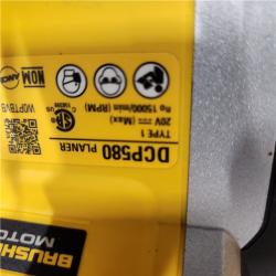 AS-IS DEWALT DCP580B 20V MAX Lithium Ion Brushless Planer