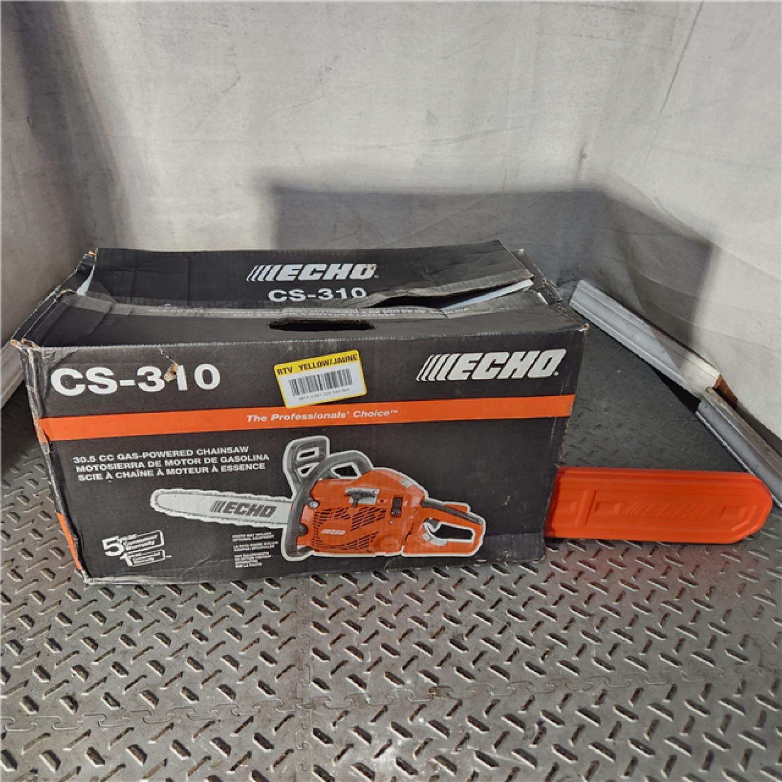 Houston location AS-IS ECHO 14 in. 30.5 Cc Gas 2-Stroke Rear Handle Chainsaw