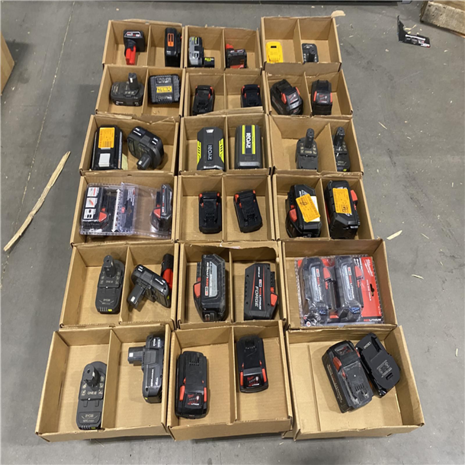 DALLAS LOCATION- AS-IS BATTERY PALLET