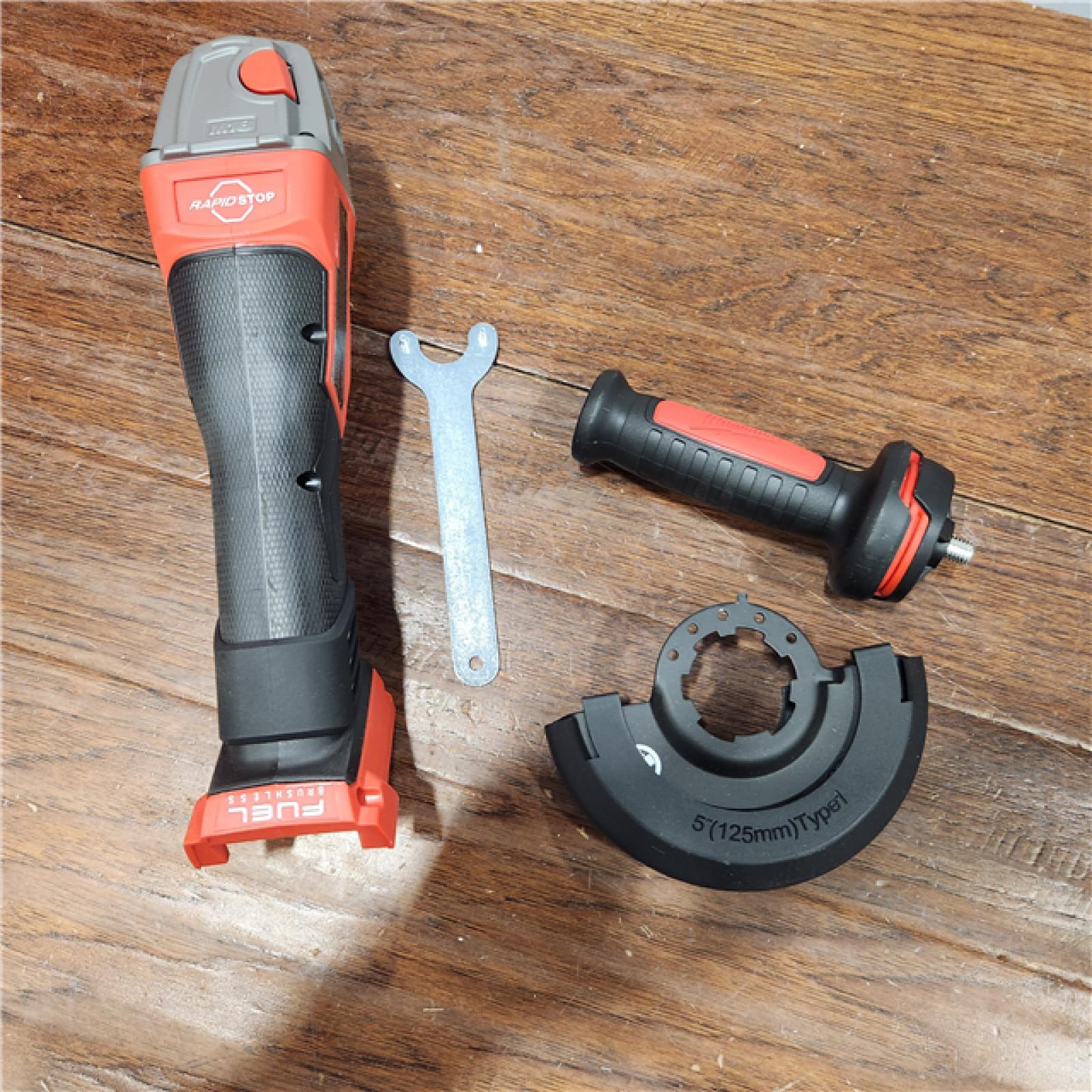 AS-IS Milwaukee 2880-20 M18 FUEL 18-Volt Lithium-Ion Brushless Cordless 4-1/2 in./5 in. Grinder W/Paddle Switch (Tool-Only)