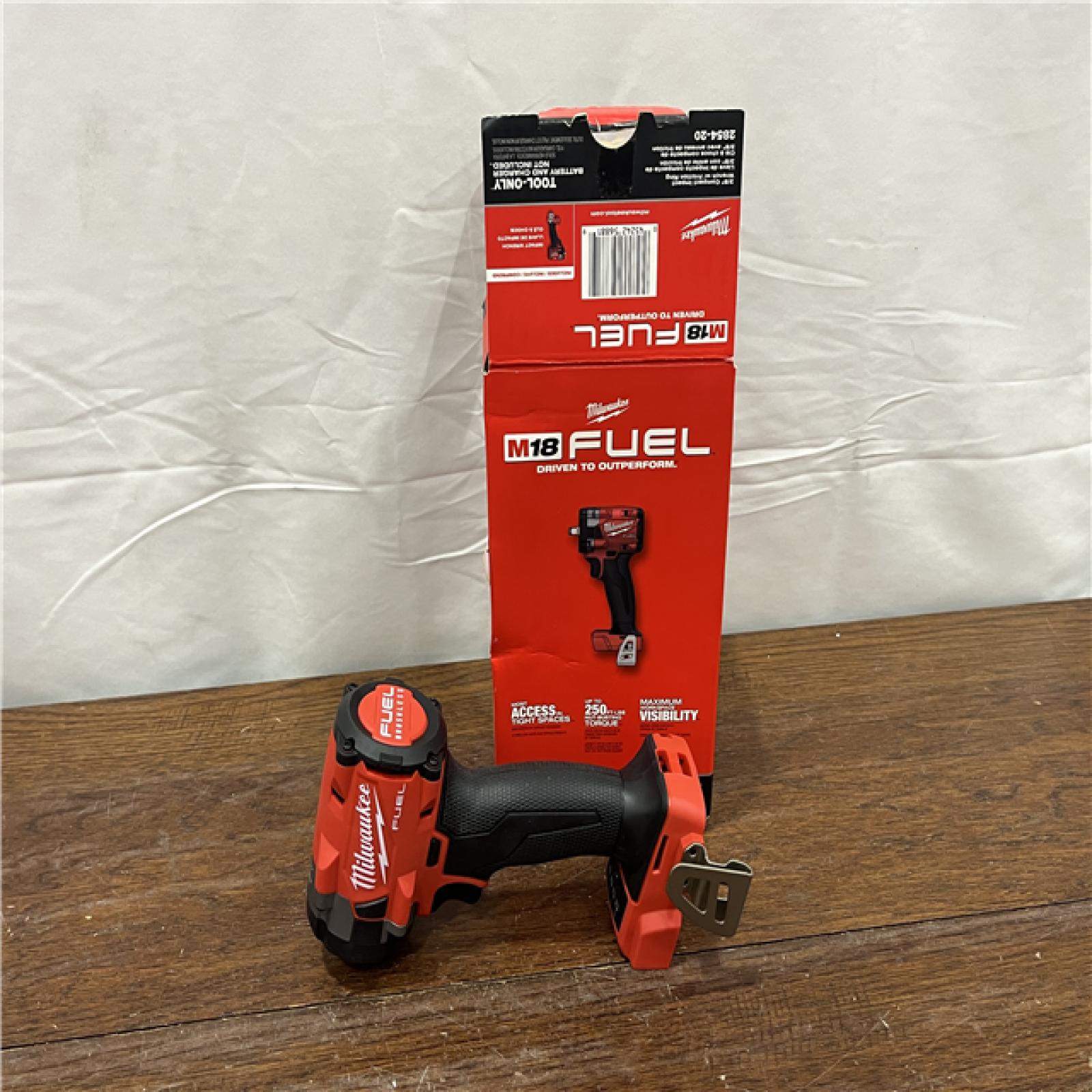 AS-IS Milwaukee Tools MLW2854-20 0.375 in. M18 Fuel Drive Compact Impact Wrench with Fric Ring