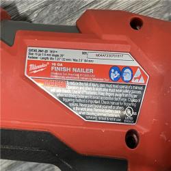 AS-IS Milwaukee 2841-20 18V Cordless Gen II 16 Gauge Angled Finish Nailer (Tool Only)