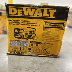 DALLAS LOCATION - DEWALT 4000-Watt Manual Start Gas-Powered Portable Generator with Premium Engine, Covered Outlets and CO Protect