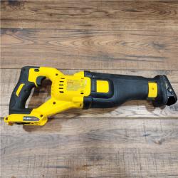 AS-IS DeWalt 20V MAX Lithium Ion Cordless Brushless Reciprocating Saw with FLEXVOLT ADVANTAGE (Tool Only)