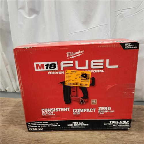 AS-IS Milwaukee M18 FUEL 18 Gauge Brad Nailer