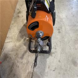 HOUSTON LOCATION - AS-IS Vevor Electric Drain Cleaner 100FT x 3/8inch