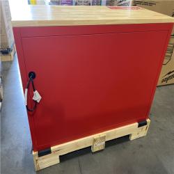 DALLAS LOCATION - Milwaukee Tool Storage 52 in. W Heavy Duty Red Mobile Workbench Cabinet