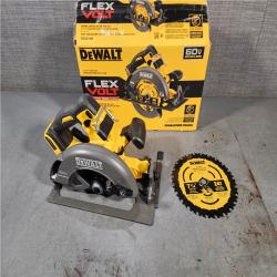 HOUSTON LOCATION - AS-IS DeWALT Flexvolt Max 7-1/4  60V Brushless Circular Saw DCS578B (Bare Tool)