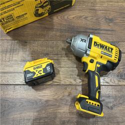 AS-IS DEWALT 20V MAX* XR 1/2  High Torque Impact Wrench with Hog Ring Anvil