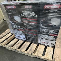 California AS-IS GENIE LED Lighting Smart Home Battery Backup Belt Driver Garage Door Opener (7 Units)- Appears in Excellent Condition