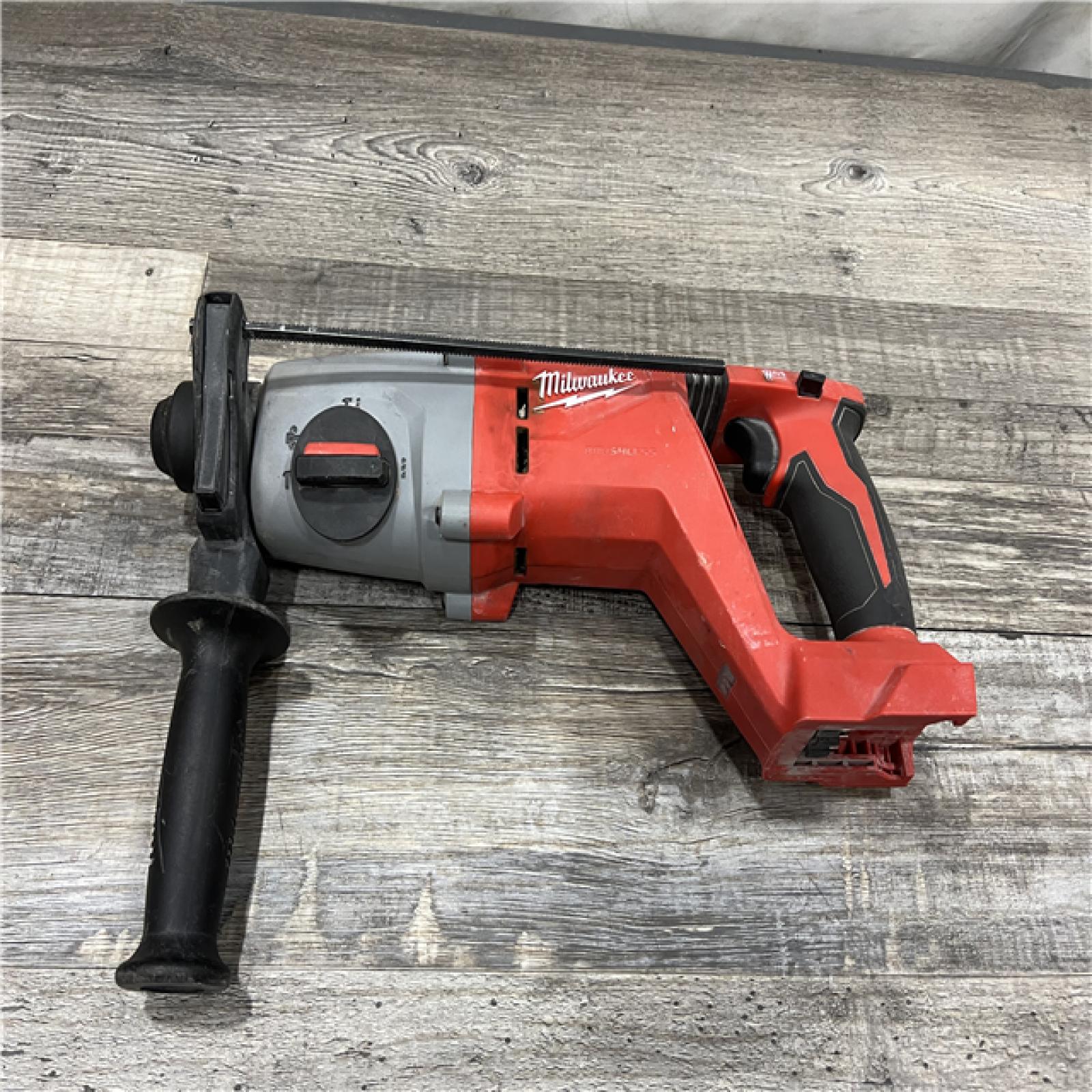 AS-IS MILWAUKEE M18 18V Lithium-Ion Brushless Cordless 1 in. SDS-Plus D-Handle Rotary Hammer (Tool-Only)