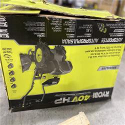 AS-IS - RYOBI 40V HP Brushless 18 in. Battery Powered Rear Tine Tiller