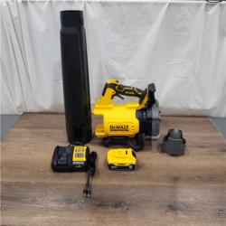 AS-IS DeWalt Brushless Cordless Battery Powered Handheld Leaf Blower KIT