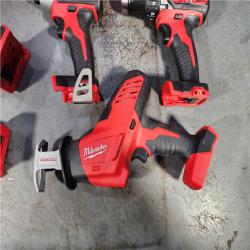 HOUSTON LOCATION - AS-IS M18 18V Lithium-Ion Cordless Combo Kit (5-Tool) with (2) Batteries, Charger and Tool Bag