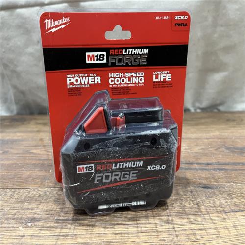 NEW - Milwaukee M18 18V Lithium-Ion REDLITHIUM FORGE XC 8.0 Ah Battery Pack