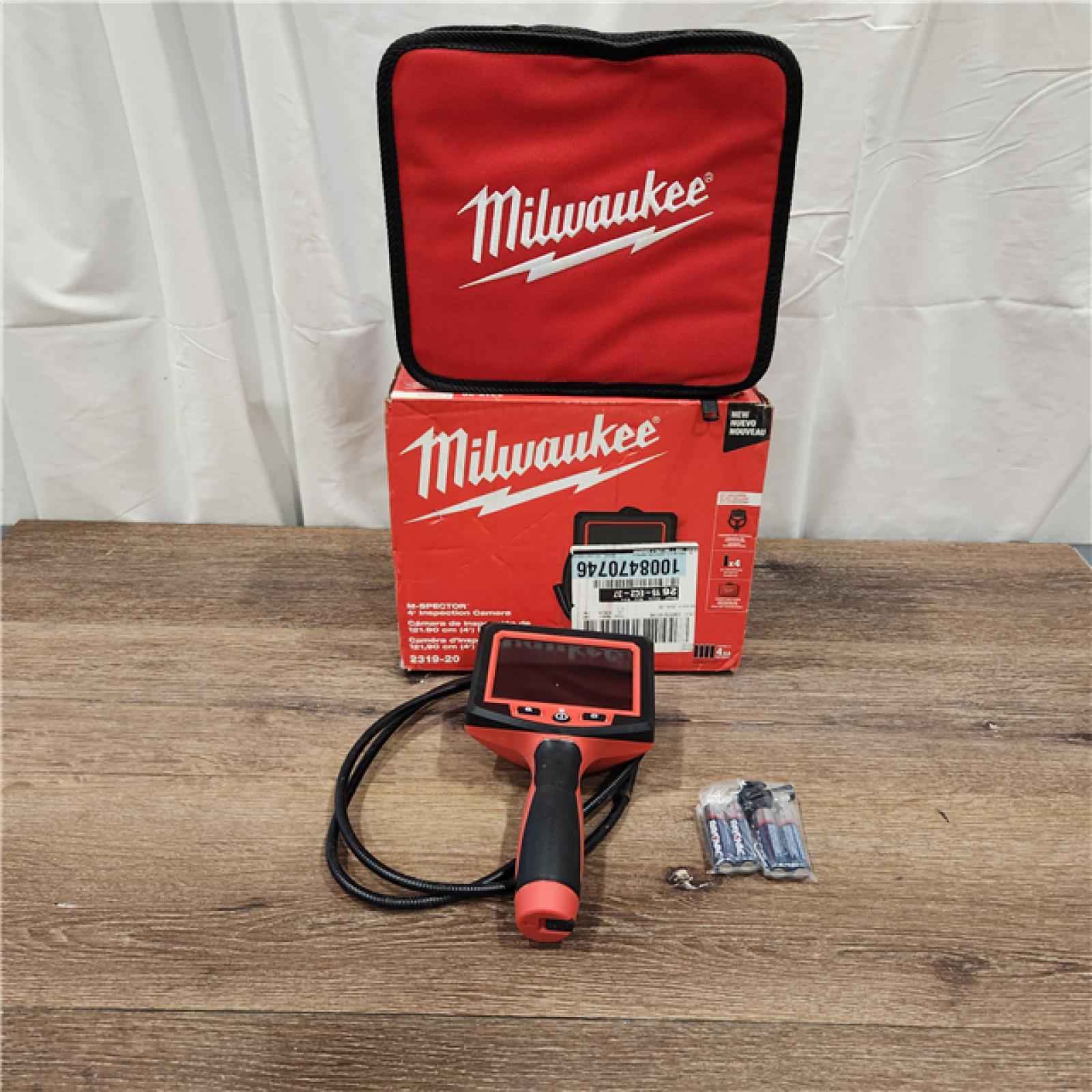 AS-IS Milwaukee M- Spector 4 Ft. Inspection Camera Scope