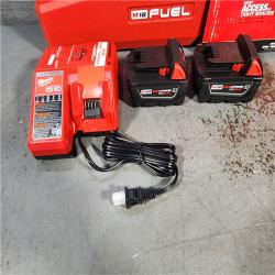 HOUSTON LOCATION - AS-IS (APPEARS LIKE NEW) MILWAUKEE 2855-22R 0.5 in. 18V Brushless Compact Impact Wrench with Friction Ring Kit, Red & Black