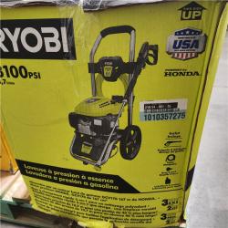 dallas location - as-is RYOBI 3100 PSI 2.3 GPM Cold Water Gas Pressure Washer with Honda GCV167 Engine