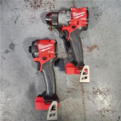 HOUSTON LOCATION - AS-IS M18 FUEL 18V Lithium-Ion Brushless Cordless Hammer Drill and Impact Driver Combo Kit (2-Tool) with 2 Batteries