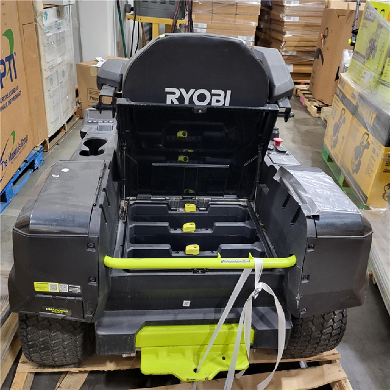 Dallas Location - As-Is Ryobi Z42Li 80V Electric Zero Turn Riding Lawn Mower