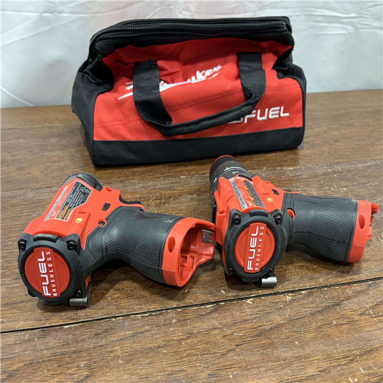 AS-ISMilwaukee 3497-22 12V Brushless Hammer Drill and Impact Driver Combo Kit