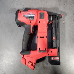 HOUSTON LOCATION - AS-IS M18 FUEL 18-Volt Lithium-Ion Brushless Cordless 18-Gauge 1/4 in. Narrow Crown Stapler (Tool-Only)