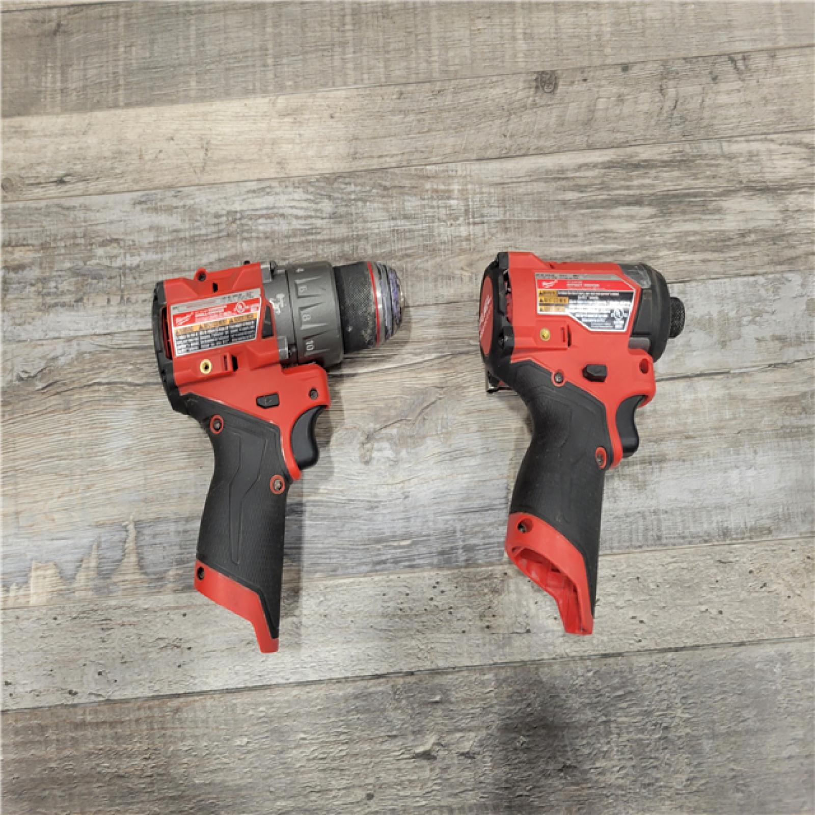 AS-IS Milwaukee M12 FUEL Brushless Cordless (2-Tool) Combo Kit