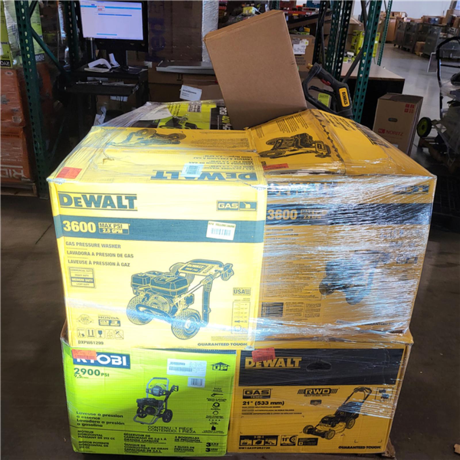 DALLAS LOCATION - AS-IS OUTDOOR POWER EQUIPMENT PALLET