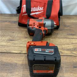 AS IS Milwaukee M18 1/2 in. Cordless Brushless High Torque Impact Wrench Kit (Battery & Charger)