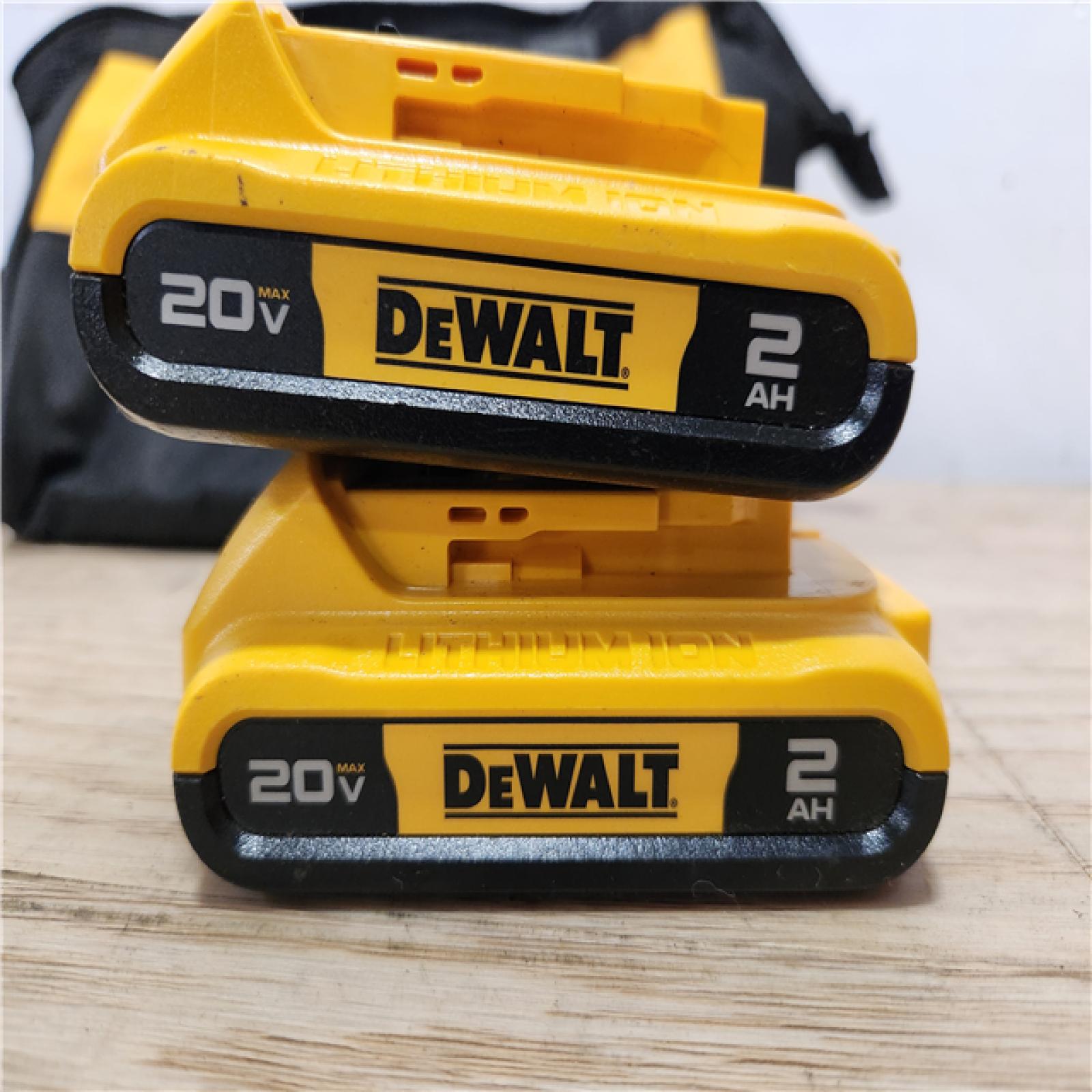 Phoenix Location DEWALT ATOMIC 20-Volt MAX Lithium-Ion Cordless Combo Kit (2-Tool) with (2) 2.0Ah Batteries, Charger and Bag