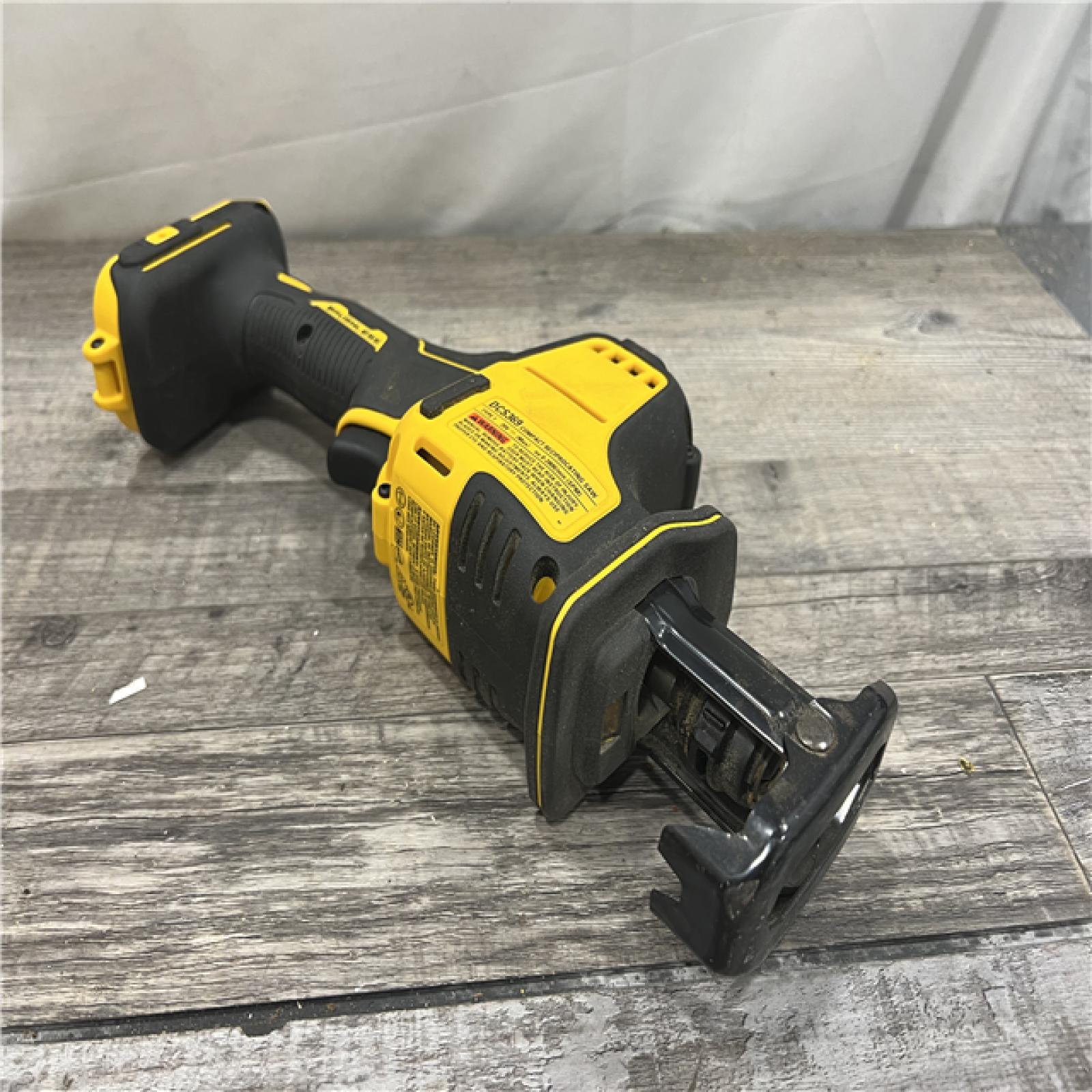 AS-IS Dewalt DCS369B ATOMIC 20V MAX Cordless One-Handed Reciprocating Saw (Tool Only)