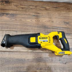 AS-IS DeWalt 20V MAX Lithium Ion Cordless Brushless Reciprocating Saw with FLEXVOLT ADVANTAGE (Tool Only)