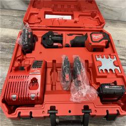 AS-IS Milwaukee-2674-22C M18 Short Throw Press Tool Kit W/ PEX Crimp Jaws