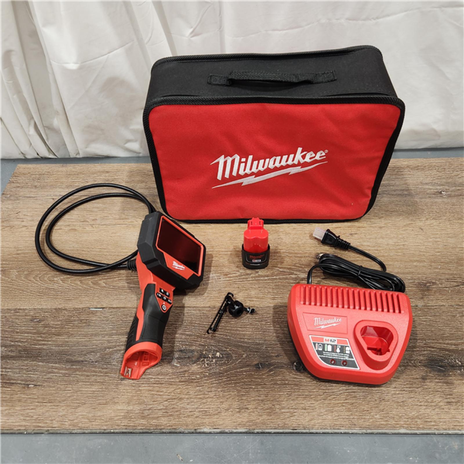 AS-IS M12 12V Lithium-Ion Cordless M-SPECTOR 360-Degree 4 Ft. Inspection Camera Kit