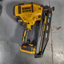 HOUSTON LOCATION - AS-IS DeWalt DCN660D1 20V 16 Gauge Cordless Angled Finish Nailer Kit W/ 2Ah Battery