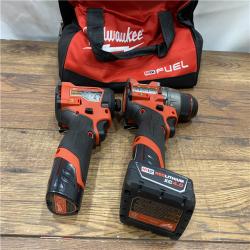 AS IS Milwaukee 2497-22 M12 Hammer Drill and Impact Combo