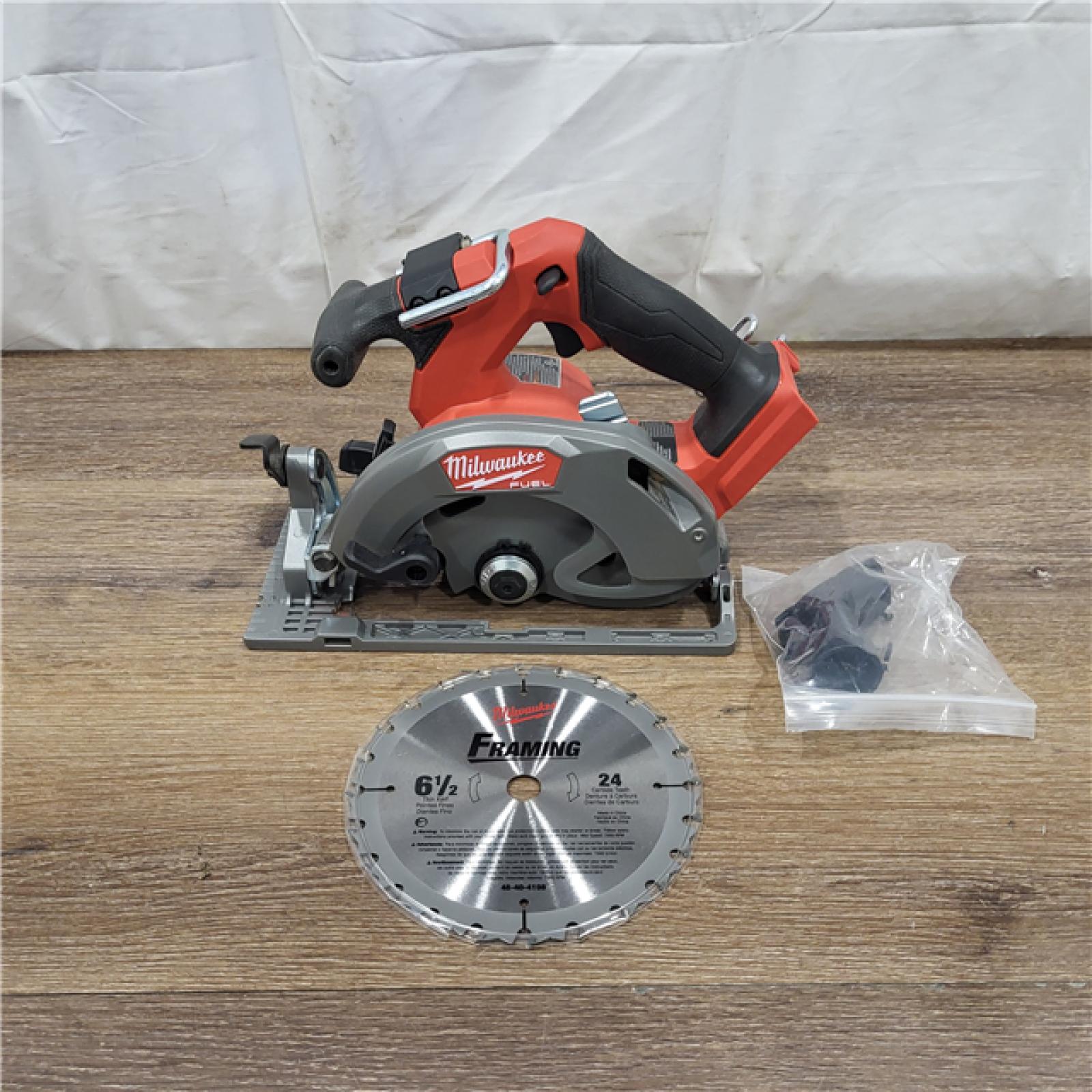 AS-IS M18 FUEL 18V Lithium-Ion Brushless Cordless 6-1/2 in. Circular Saw (Tool-Only)